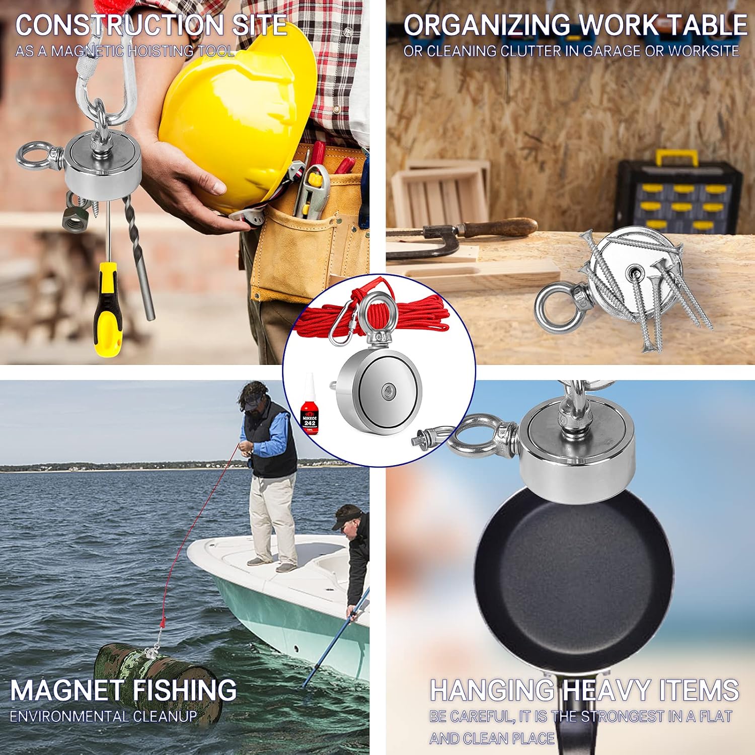 Imán magnético de pesca de sal - Fishing Equipment Carp reseña y precio