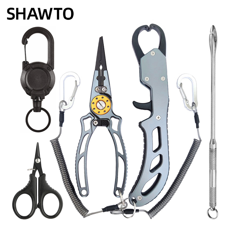 Shawto Alicates de Pesca de Al - Fishing Equipment Cheap reseña y precio