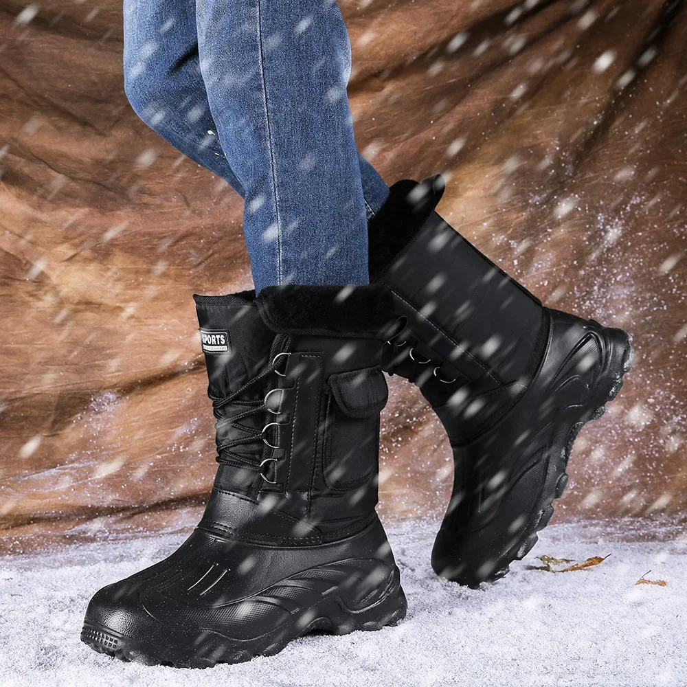 Botas de Nieve para Hombre, Za - Fishing Equipment Carp reseña y precio
