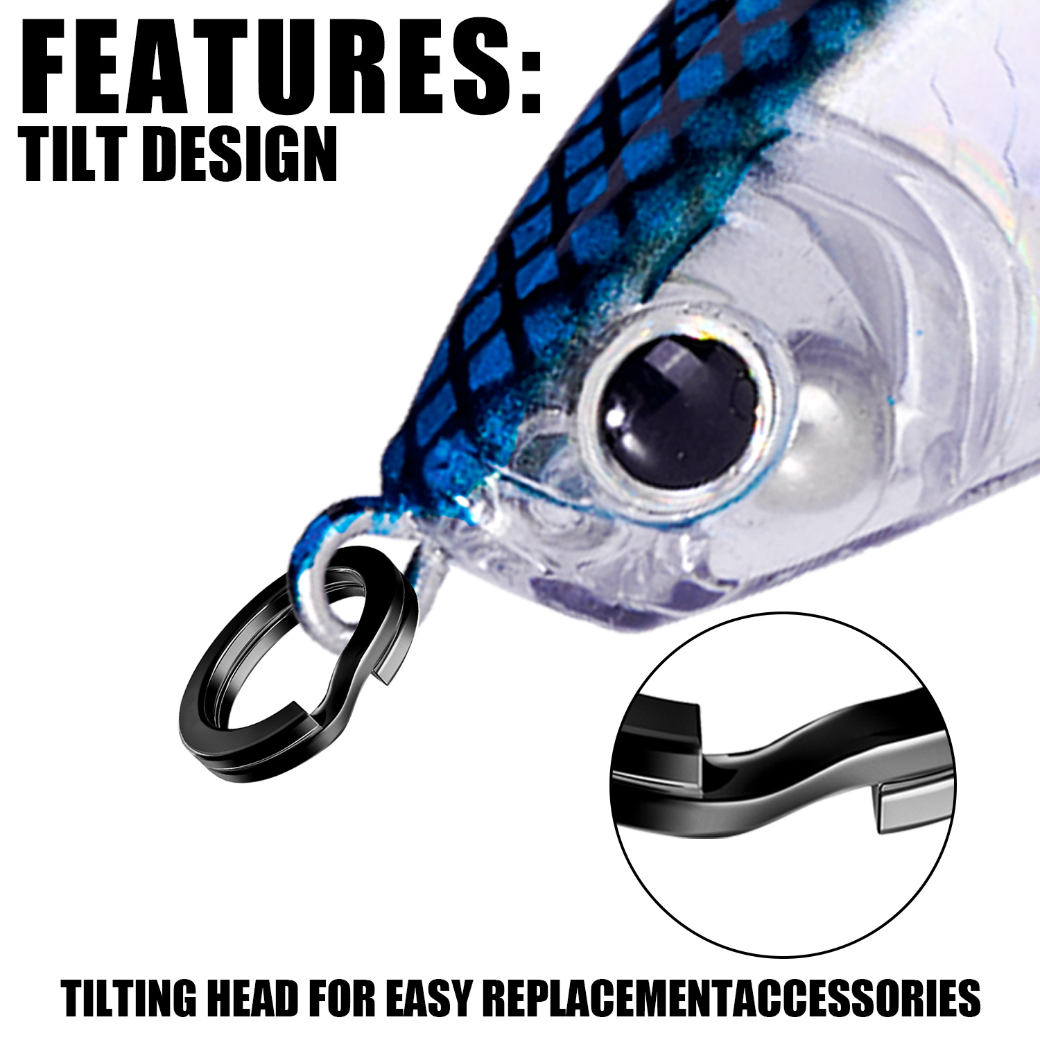 100 Uds anillos divididos de P - Fishing Equipment Cheap reseña y precio