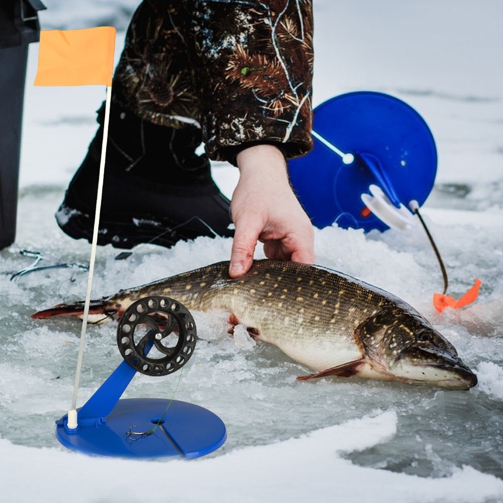 / Azul / Automático / Juego de - Ice Fishing Tip Up reseña y precio