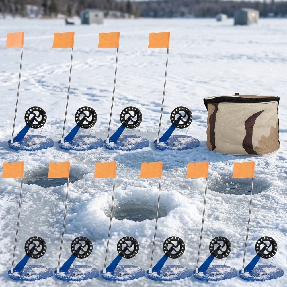 / Azul / Automático / Juego de - Ice Fishing Tip Up reseña y precio