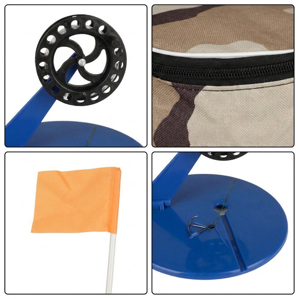 / Azul / Automático / Juego de - Ice Fishing Tip Up reseña y precio