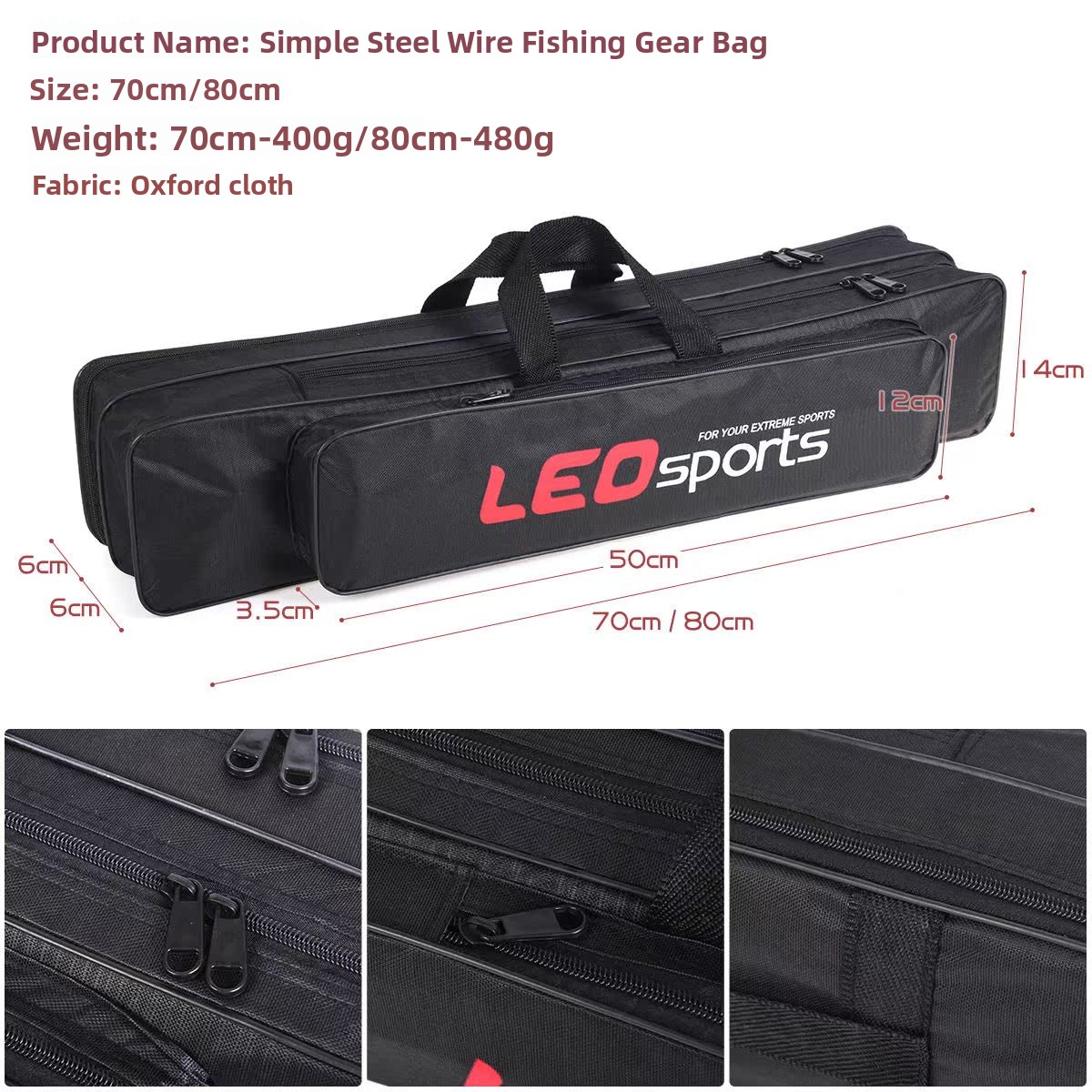 Bolsa de Pesca de Doble Capa c - Fishing Equipment Brands reseña y precio